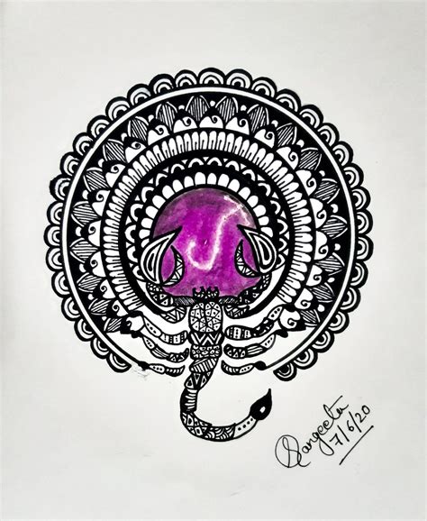 Scorpio Doodle Art | Doodle art, Pen art, Art boards