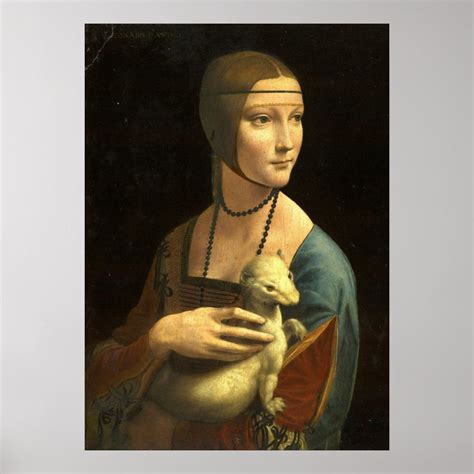 Artwork lady with an ermine by leonardo davinci – Artofit