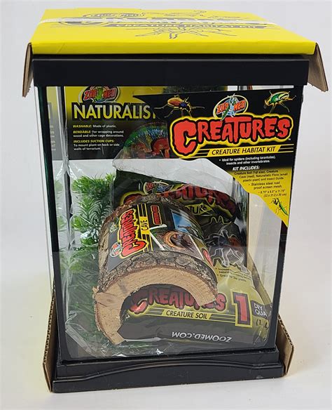 Zoo Med Creatures Habitat Kit 8.75" x 8.5" x 11.75"-CT-3
