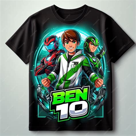 Premium Photo | Ben 10 t shirt design