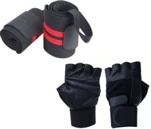 EMMKITZ Gloves for Leather Gym Gloves, with Sports Weightlifting ...