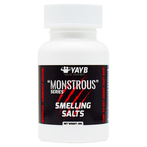 Buy YAYB SMELLING SALTS - Monstrous Series MEDIUM TO HIGH STRENGTH ...