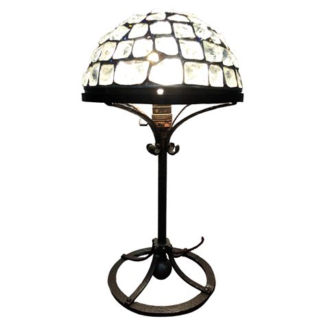 Pair of Art Deco Table Lamps by Cincinnati Artistic Wrought Iron Works ...