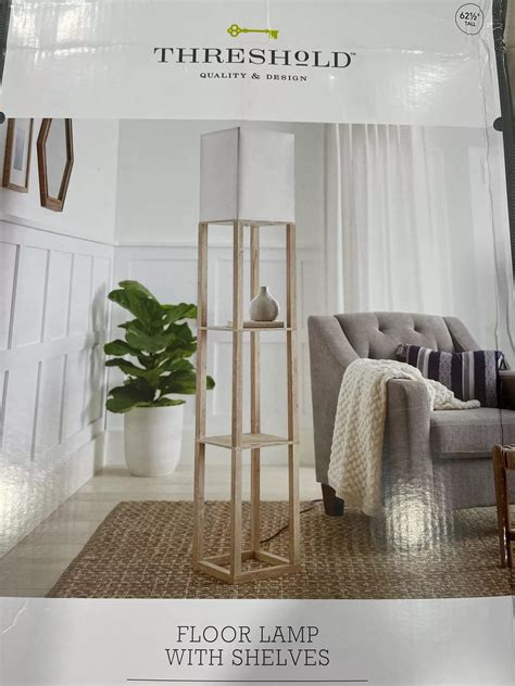Threshold Shelf Floor Lamp