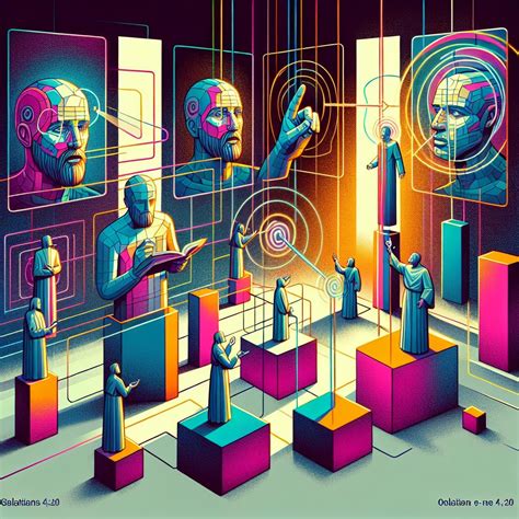 What does Galatians 4:20 mean? | Bible Art