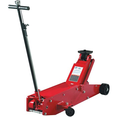ATD 7391 10-Ton Heavy-Duty Hydraulic Long Chassis Service Jack ...