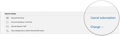 Cancel Microsoft 365 Subscription 的图像结果