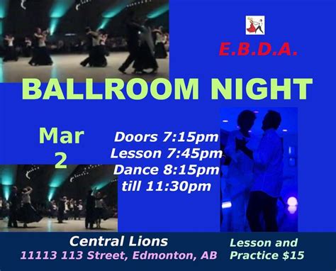 Ballroom Lesson and Dance at Central Lions, Central Lions Recreation ...