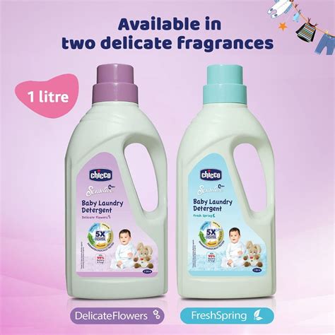 Chicco Baby Laundry Detergent Delicate Flowers Liquid, 1 Litre Price ...