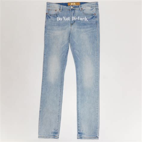 Do Not Disturb Logo Jeans – Closet Tours