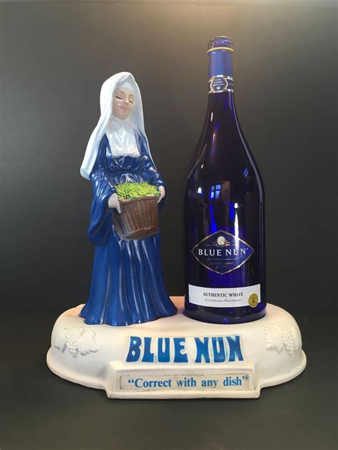 Blue Nun Wine Drinking