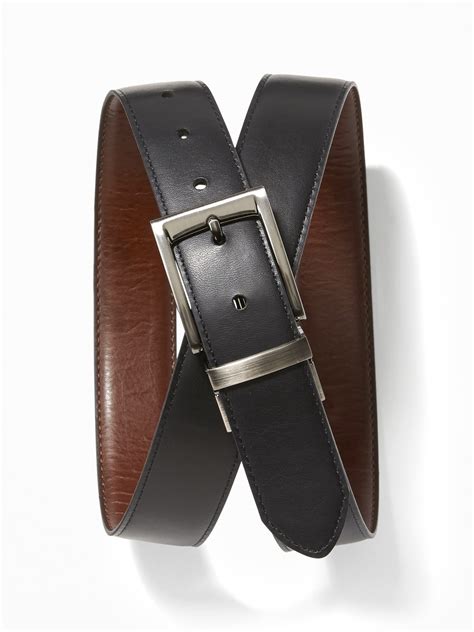 Faux-Leather Reversible Belt for Men | Old Navy