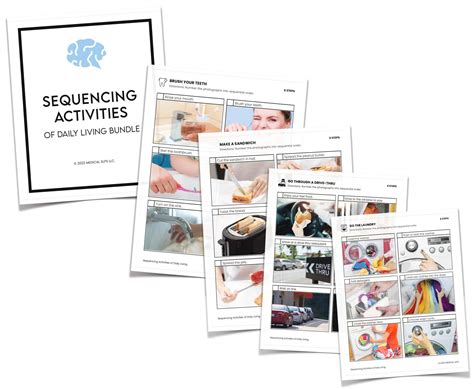Sequencing Activities of Daily Living (ADLs) Bundle - Medical SLPs