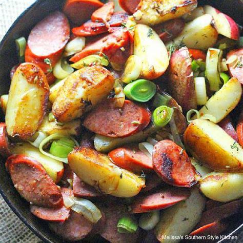 Skillet Cajun Potatoes with Andouille Sausage ...