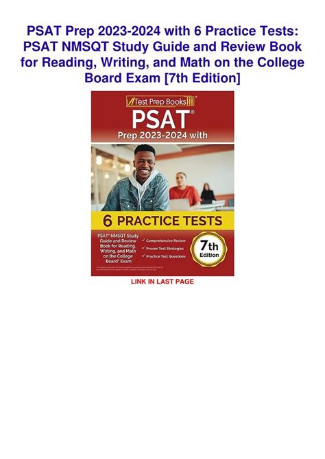 PPT - READ [PDF] PSAT Prep 2023-2024 with 6 Practice Tests: PSAT NMSQT ...