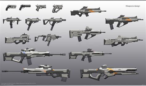 ArtStation - Weapons (Sci-Fi)