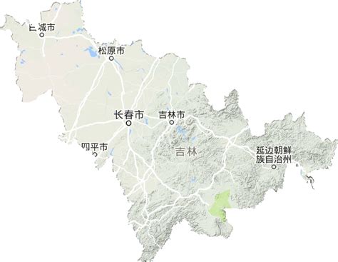 吉林省高清电子地图