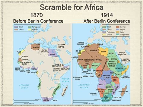 Map Of Africa Before Berlin Conference