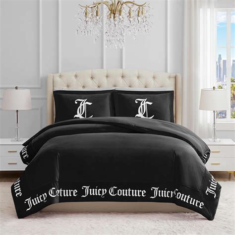 Amazon.com: Juicy Couture - Comforter Set - Gothic Design Bedding ...
