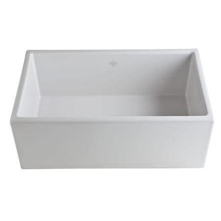 Rohl Shaws Classic Shaker Apron Front Fireclay Kitchen Sink In White ...