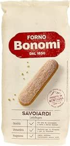 Forno Bonomi Savoiardi LadyFingers, Italian Biscuits, 14.11 oz / 400 g ...