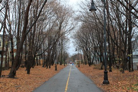 A Lady in Boston : The Somerville Community Path