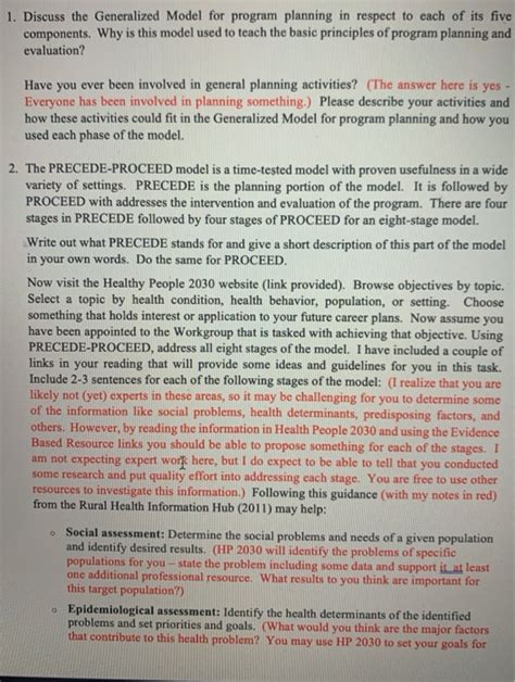 Generalized Model of Program Planning 的图像结果