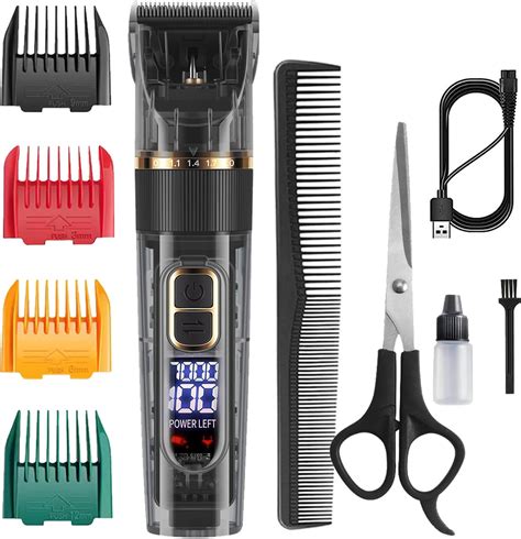 Amazon.com: TCMKY Hair Clippers for Men Professional Hair Trimmer for ...