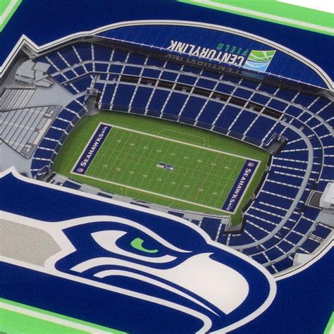 Buy NFL Seattle Seahawks 3D StadiumViews Coasters Online at Lowest ...
