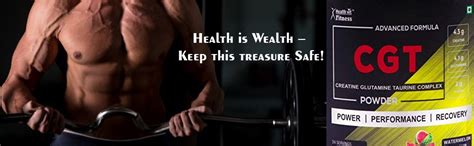 Healthvit Fitness Advanced CGT Powder 300gm (24 Servings) Watermelon ...