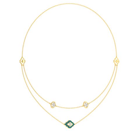 Banu 2 Liner Diamond Necklace – DIVAA by ORRA