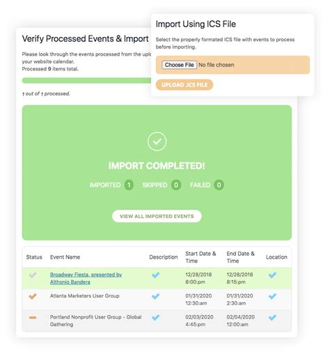 Image result for ICS File Sample for Event
