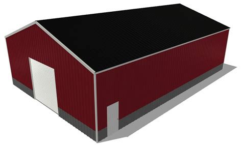 40x60 Steel Building Kit For Sale | Maverick Steel Buildings