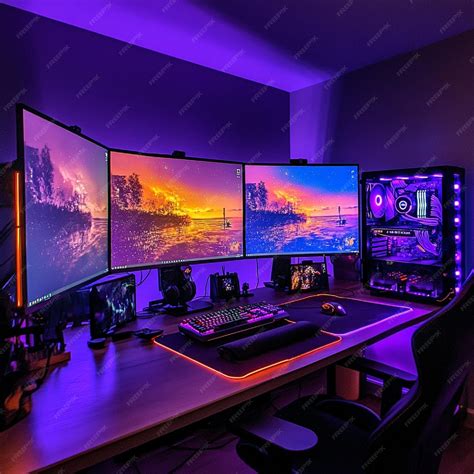 Gaming Setup Monitor 的图像结果