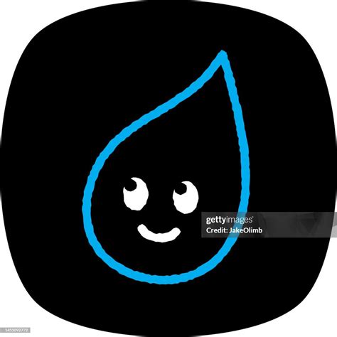 Water Drop Emoji Doodle 3 High-Res Vector Graphic - Getty Images