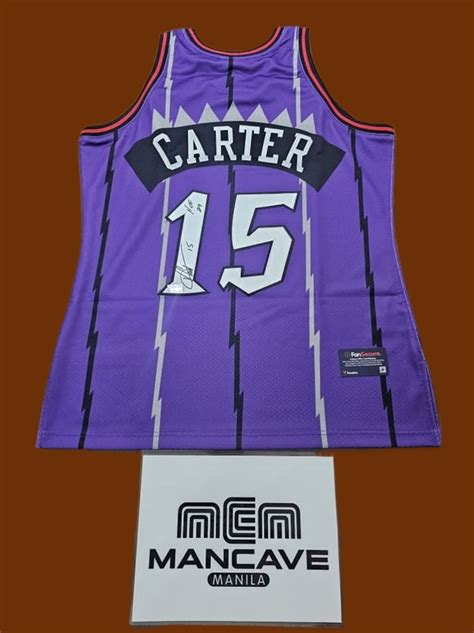 Vince Carter Signed Mitchell & Ness Authentic AWAY Jersey – MANCAVE MANILA