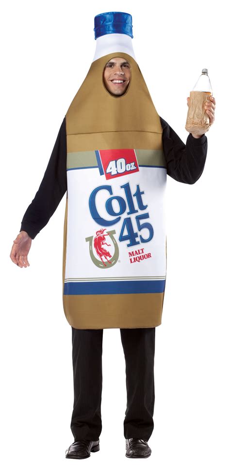 Colt 45 40-Oz. Bottle Adult Costume : Costumes Life