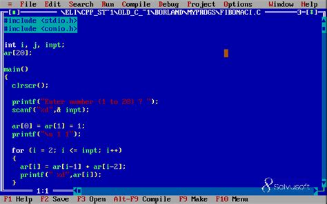 Turbo C Examples 的图像结果