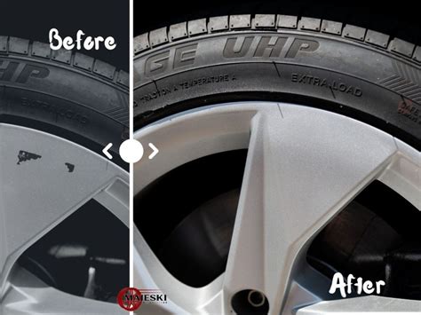 Before and After: How We Removed Deep Scratches from an Audi's Alloy ...