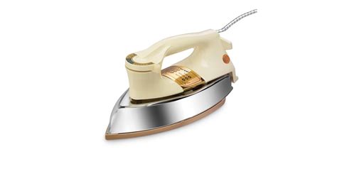 Bajaj DHX-9 1000W Heavy Weight Dry Iron with Advance Soleplate and Anti ...