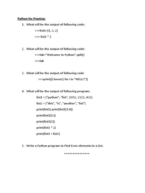 Image result for Python Examples for Practice