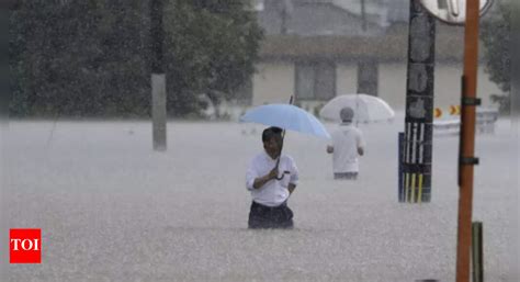 Japan Rain: Heavy rains cause flooding and mudslides in southwest Japan ...
