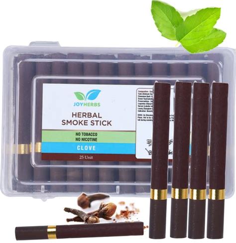 JOYHERBS Clove Flavoured Herbal Cigarettes King Size For Smoking ...