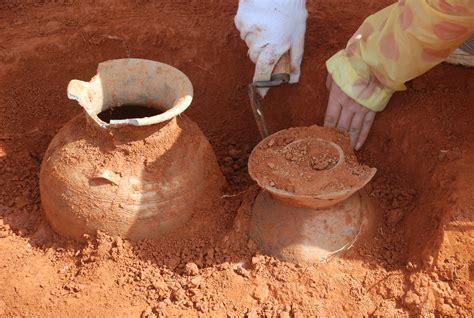 西汉陶罐一对 - 历代陶器瓷器 - 古泉社区
