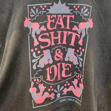 EAT SHIT AND DIE CROPS (Various colours) – Double Threat Skates