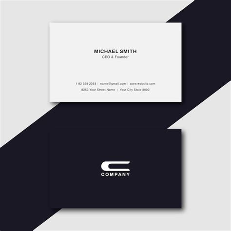 Vector creative modern professional business card template design ...