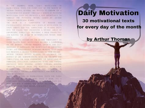 Daily Motivation: 30 motivational texts for every day of the month ...
