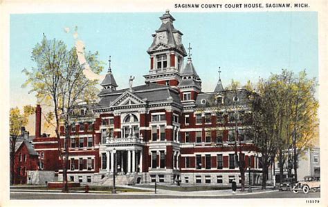 Saginaw County Court House View - Saginaw, Michigan MI | United States ...