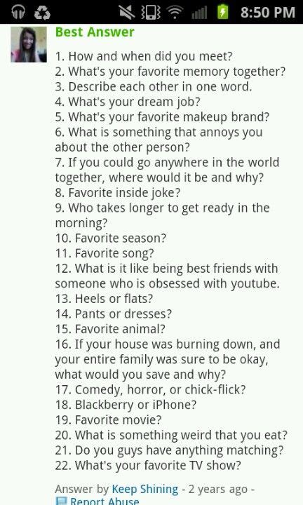 Image result for 15 Random Questions Tag