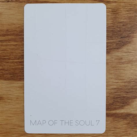 Jungkook Official Photocard BTS Map Of The Soul : 7 India | Ubuy